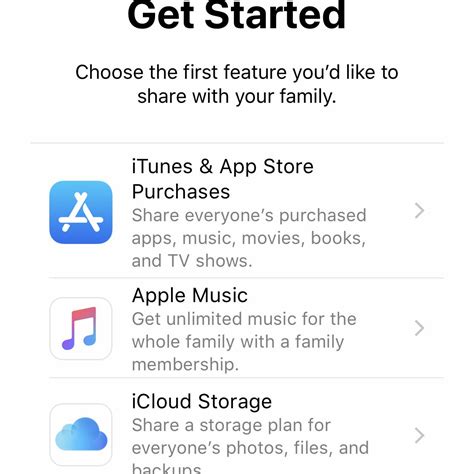 How do I enable Apple Family Sharing?