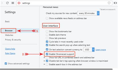 How do I enable Chrome casting?