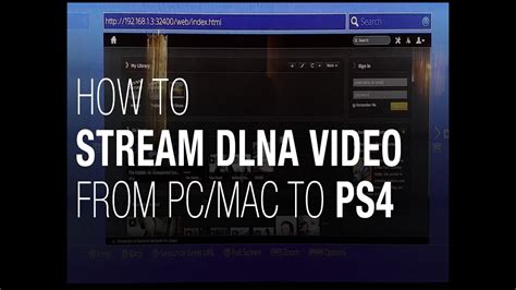 How do I enable DLNA on PS4?