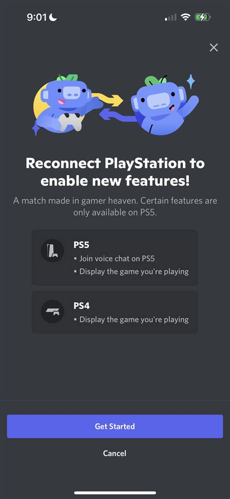 How do I enable Discord voice chat on PS5?
