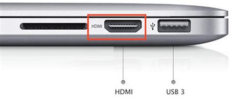 How do I enable HDMI on my MacBook Pro?