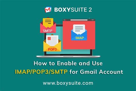 How do I enable IMAP POP for email?