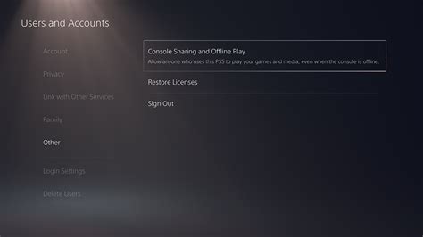 How do I enable PlayStation sharing?