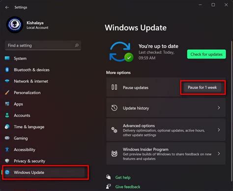 How do I enable Windows Update in Windows 11?