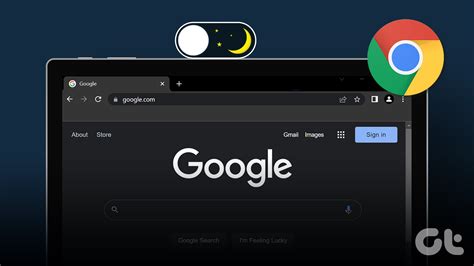 How do I enable and disable dark mode in Chrome?