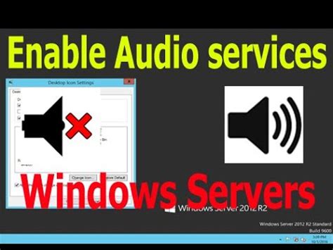 How do I enable audio service?