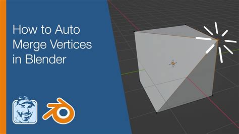 How do I enable auto merge vertices in Blender?