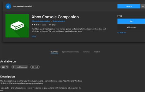 How do I enable console companion on Xbox?