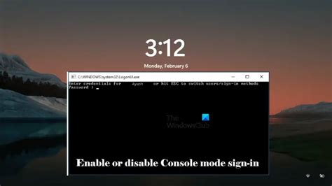 How do I enable console mode?