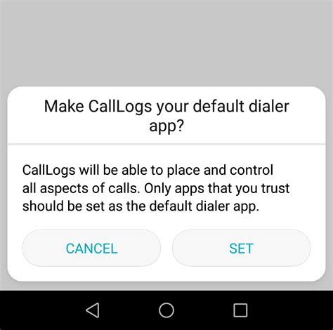 How do I enable default dialer?