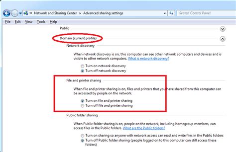 How do I enable file and printer sharing in Windows XP?