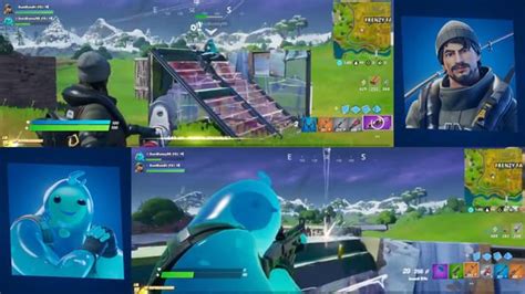 How do I enable split screen in Fortnite?