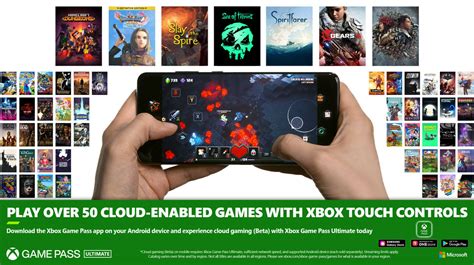 How do I enable touch on Xbox cloud gaming?