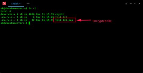 How do I encrypt a text file in Unix?