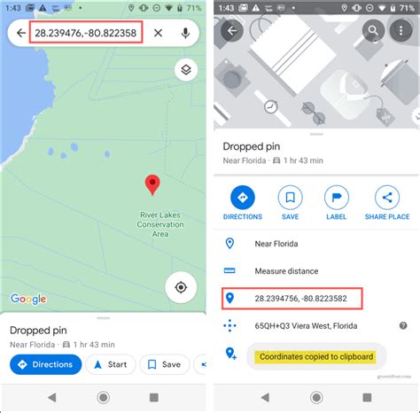 How do I enter GPS coordinates manually?