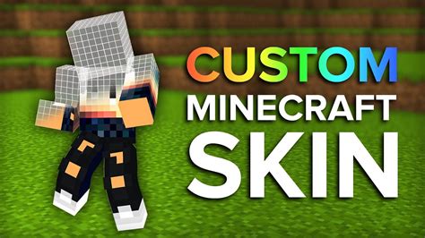 How do I equip my custom skin in Minecraft?