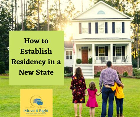 How do I establish residency in NY?