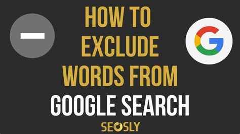 How do I exclude content from Google search?