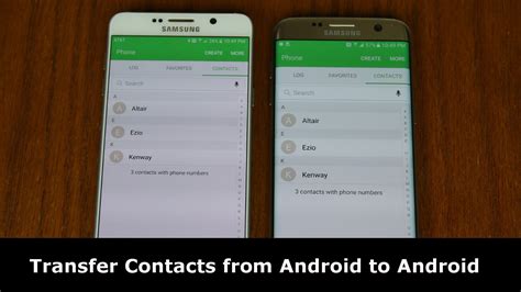 How do I export contacts from Android?