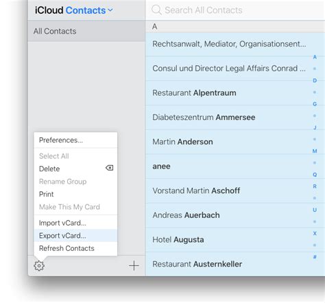 How do I export iCloud Contacts to Excel on PC?