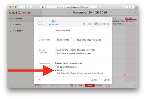 How do I export my iCloud calendar to Outlook?