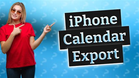 How do I export my iPhone calendar to Excel for free?