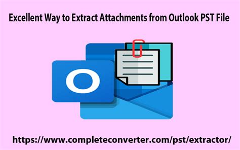 How do I extract attachments from a PST file?