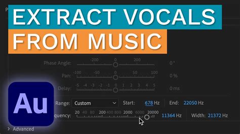 How do I extract different voices from audio?