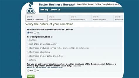 How do I file a complaint with the BBB in NC?