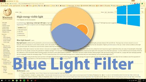 How do I filter blue light on my computer?
