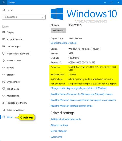 How do I find System Information on Windows 10?