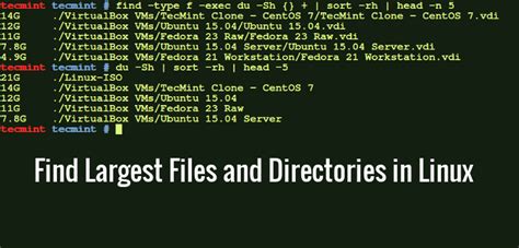 How do I find large files in Linux?