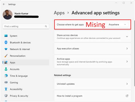 How do I find missing apps?