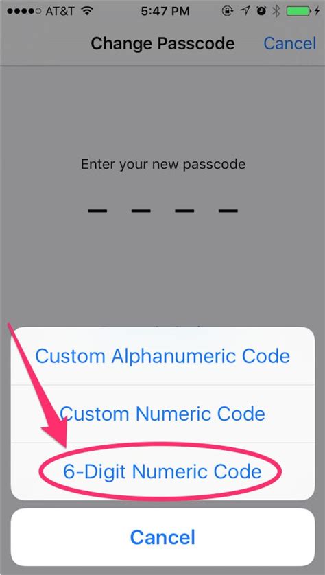 How do I find my 6 digit authentication code on my iPhone?