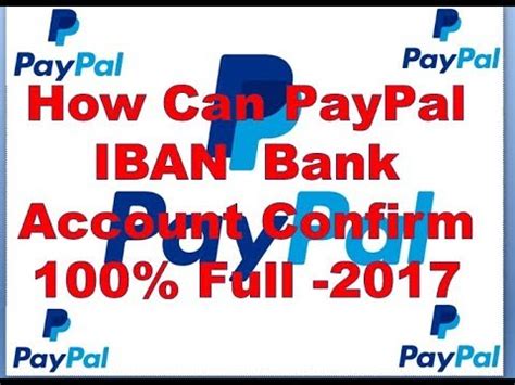 How do I find my IBAN number on PayPal?