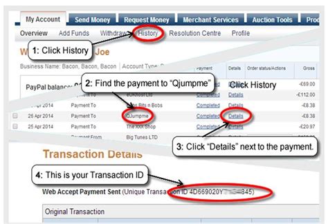 How do I find my PayPal account number and routing number?
