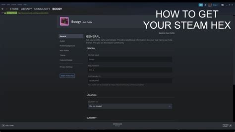 How do I find my Steam Hex ID?
