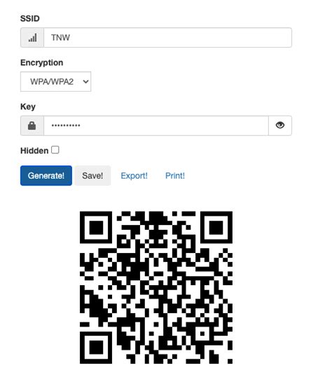 How do I find my Wi-Fi password with a QR code?