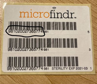 How do I find my microchip number?