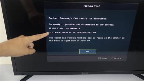 How do I find out what model my Samsung TV is?