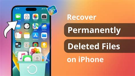 How do I find recently deleted files on my iPhone?