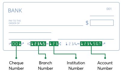How do I find the branch number of my bank?