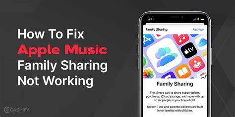 How do I fix Apple Music Family Sharing?