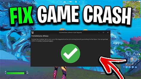 How do I fix Fortnite crash?