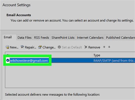 How do I fix SMTP in Outlook?