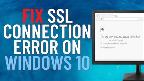 How do I fix SSL error on Windows?