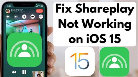 How do I fix SharePlay on my iPhone?