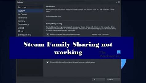 How do I fix Steam family sharing when they can use my games but I can t use theirs?