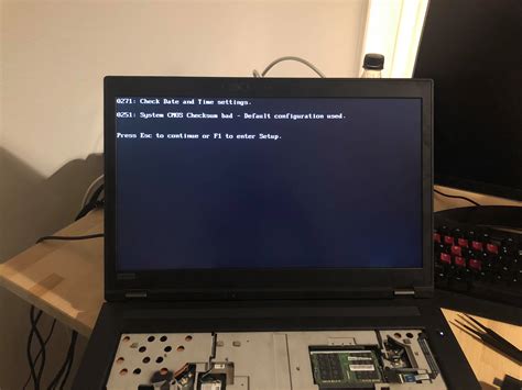 How do I fix a corrupted Lenovo laptop BIOS?