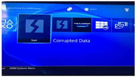 How do I fix a corrupted account on PS4?